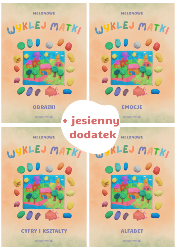 WyklejMatki - ZESTAW 4 + JESIENNY BONUS - ebook