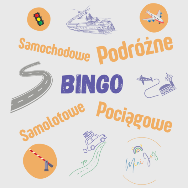 Podróżne BINGO - Do wydruku